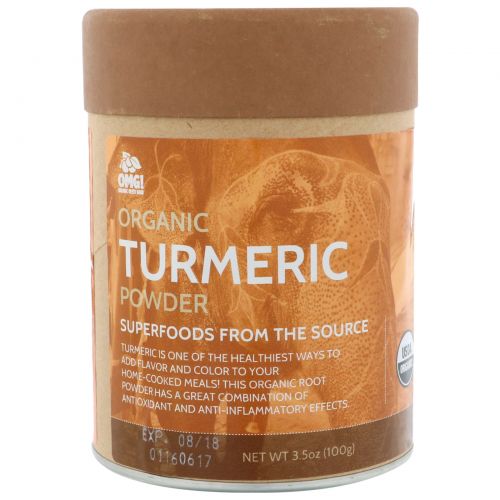 OMG! Food Company, LLC, Organic, Turmeric Powder, 3.5 oz (100 g)