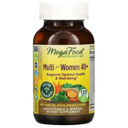 MegaFood, Multi for Women 40+, 120 Tablets