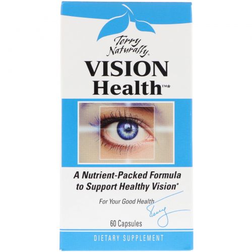 EuroPharma, Terry Naturally, Vision Health, 60 Capsules