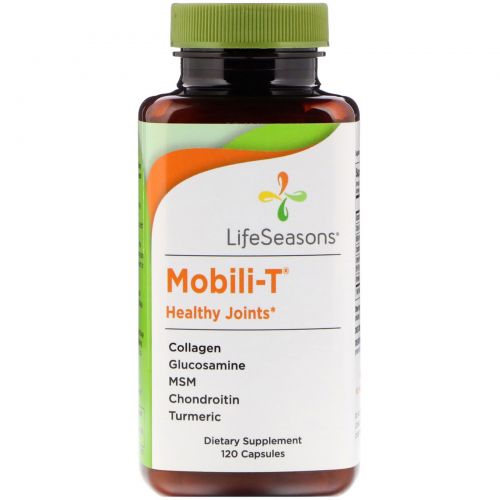 LifeSeasons, Здоровые суставы Mobili-T, 120 капсул
