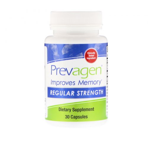 Prevagen (Quincy-Bioscience), Ясность ума, 30 капсул