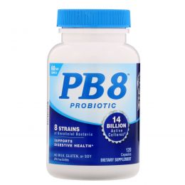 Nutrition Now, PB8, Натуральная формула, Ацидофильные пробиотики, 120 капсул