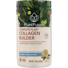 PlantFusion, Комплексная добавка с растительным коллагеном, со вкусом ванили, 324 г