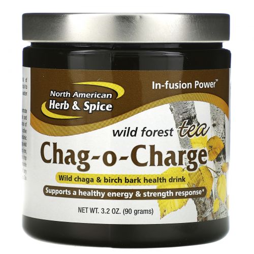 North American Herb & Spice Co., Chag-O-Charge, лесной чай, 3.2 унций (90 г)