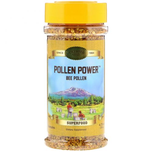 Premier One, Pollen Power, гранулы с пчелиной пыльцой, 4,75 унций (135 г)