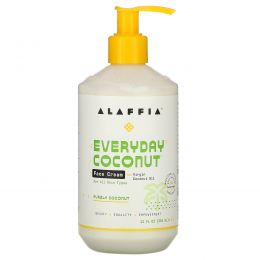 Everyday Coconut, Face Cream, For All Skin Types, Nighttime Replenishing, 12 fl oz (354 ml)