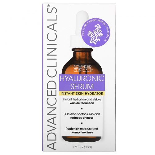 Advanced Clinicals, Hyaluronic Serum, 1.75 fl oz (52 ml)