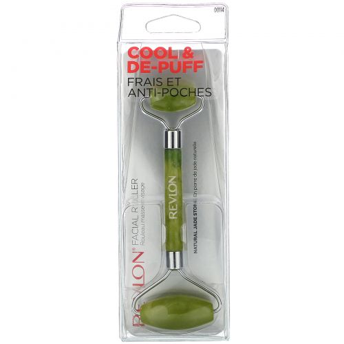 Revlon, Facial Roller, Natural Jade Stone, 1 Roller