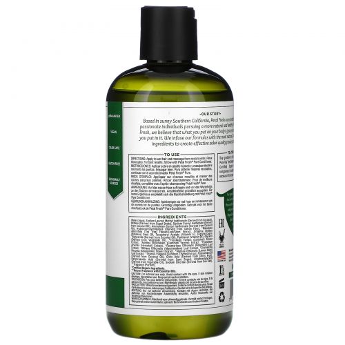 Petal Fresh, Pure, Shampoo, Scalp Treatment, Tea Tree, 16 fl oz (475 ml)