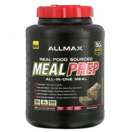 ALLMAX Nutrition, Real Food Sourced Meal Prep, All-in-One Meal, Banana Nut Bread, 5.6 lb (2.54 kg)