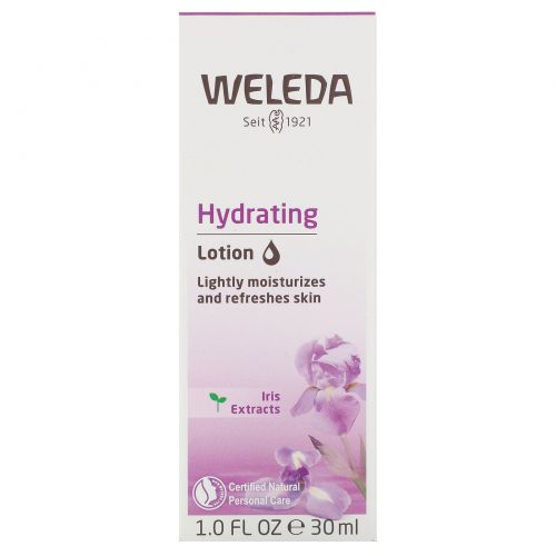 Weleda, Ирис, Увлажняющий лосьон для лица, 1 жидкая унция (30 мл)