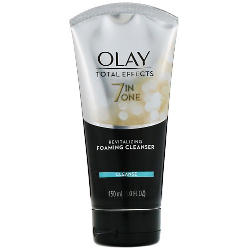 Olay, Total Effects, 7 в 1, восстанавливающая пенка для умывания, 150 мл (5 жидк. унций)