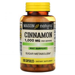 Mason Naturals, Корица, 1000 мг, 100 капсул