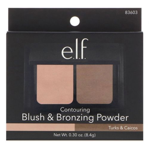 E.L.F. Cosmetics, Корректирующие румяна и бронзирующая пудра, 0.30 oz (8,4 г)