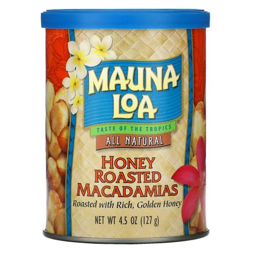 Mauna Loa, Honey Roasted Macadamias, 4.5 oz (127 g)