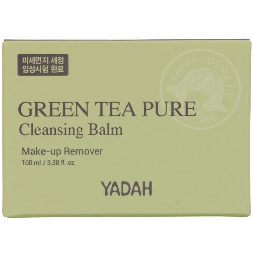 Yadah, Green Tea Pure, очищающий бальзам, 100 мл