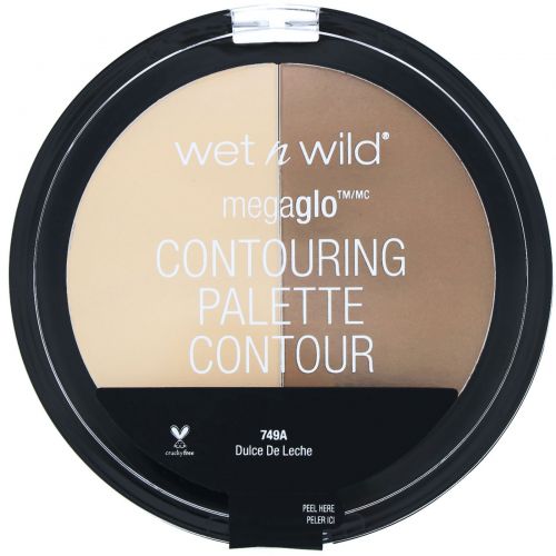 Wet n Wild, Набор для контурирования MegaGlo, оттенки Dulce De Leche, 12,5 г