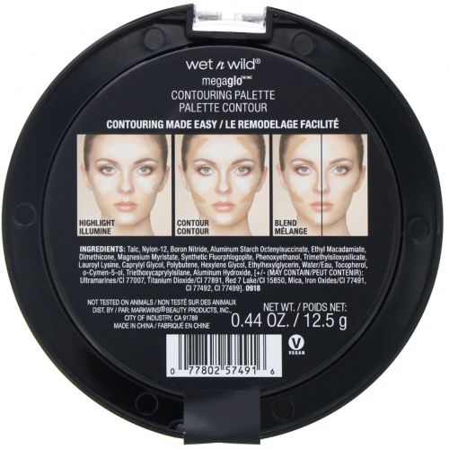 Wet n Wild, Набор для контурирования MegaGlo, оттенки Dulce De Leche, 12,5 г