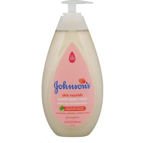 Johnson's, Skin Nourish, Sweet Apple Wash, 16.9 fl oz (500 ml)