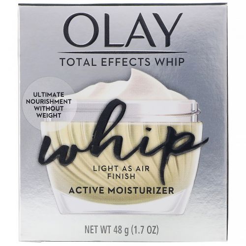 Olay, Total Effects Whip, Active Moisturizer, 1.7 oz (48 g)