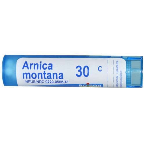 Boiron, Single Remedies, Арника горная (Arnica Montana), 30C, приблизительно  80 гранул