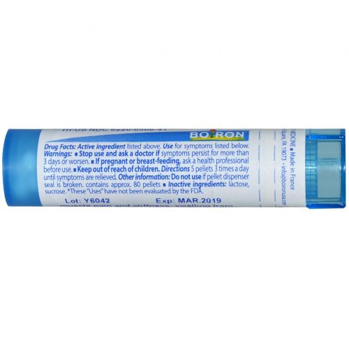 Boiron, Single Remedies, Арника горная (Arnica Montana), 30C, приблизительно  80 гранул