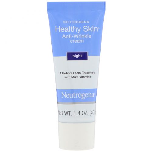 Neutrogena, Healthy Skin, крем против морщин, ночной, 1,4 унц. (40 г)