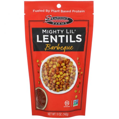 Seapoint Farms, Mighty Lil' Lentils, Barbecue, 5 oz (142 g)