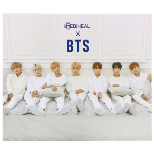 Mediheal, x BTS, Moisturizing Care Special Set, 10 Sheets, 490 ml