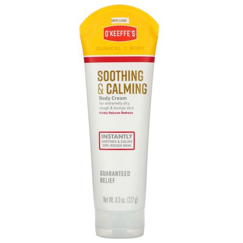 O'Keeffe's, Soothing & Calming, Body Cream,  8.0 oz (227 g)