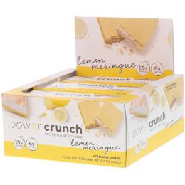 BNRG, Power Crunch Protein Energy Bar,  Lemon Meringue, 12 Bars, 1.4 oz (40 g) Each