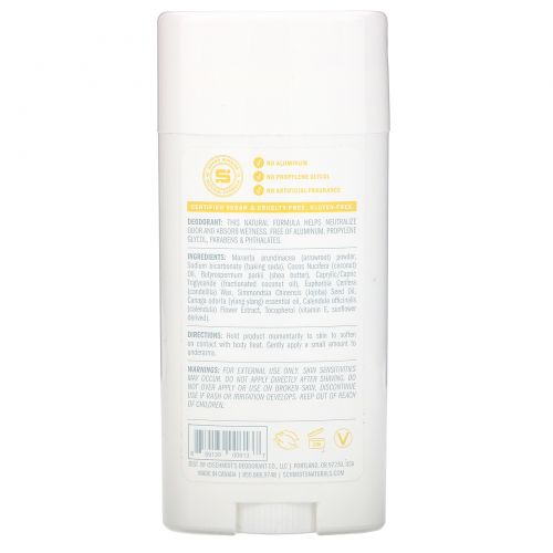 Schmidt's Naturals, Natural Deodorant, Ylang-Ylang + Calendula, 3.25 oz (92 g)