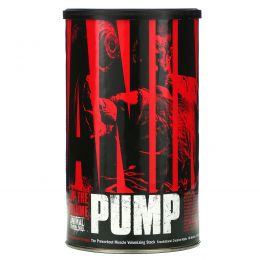 Universal Nutrition, Animal Pump, Добавка для увеличения объема мышц перед тренировкой, 30 пакетиков