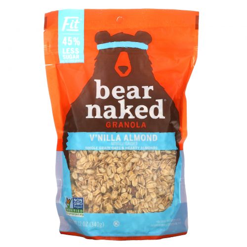 Bear Naked, 100% Natura Granola, Fit, V'nilla Almond, 12 oz (340 g)