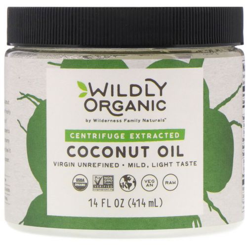 Wildly Organic, Centrifuge Extracted Coconut Oil, 14 fl oz (414 ml)
