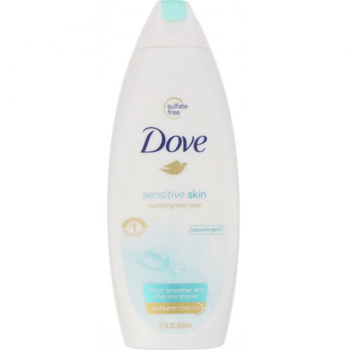 Dove, Гель для душа Sensitive Skin, 650 мл