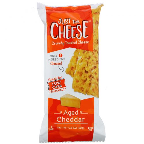 Just The Cheese, Aged Cheddar Bars, 0.8 oz (22 g)