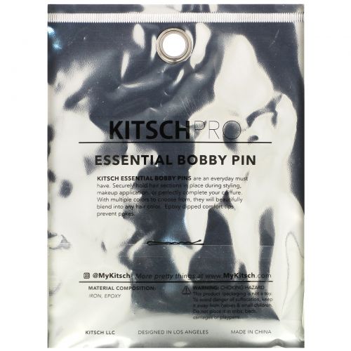 Kitsch, Pro, Essential Bobby Pin, Brown, 45 Count