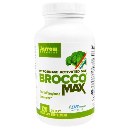 Jarrow Formulas, BroccoMax, 120 капсул в растительной оболочке