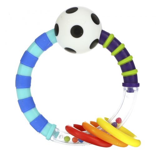 Sassy, Inspire The Senses, Ring Rattle, 0-24 Months, 1 Count