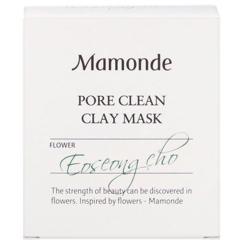 Mamonde, Pore Clean Clay Mask, 100 ml