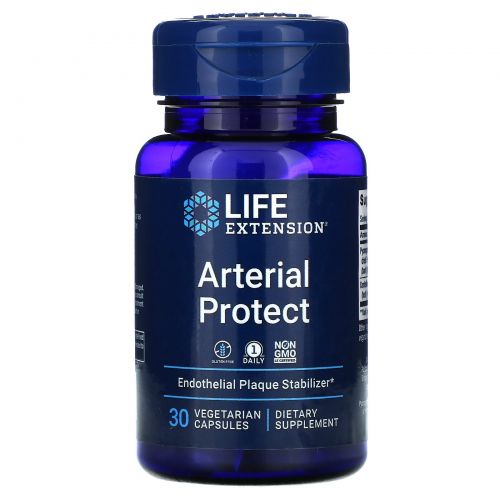 Life Extension, Артериальная защита, 30 вегетарианских капсул