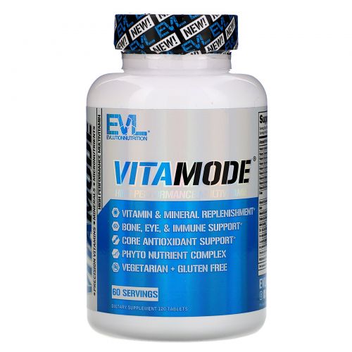 EVLution Nutrition, VitaMode, 120 Tablets