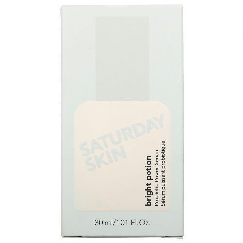 Saturday Skin, Bright Potion, Probiotic Power Serum,  1.01 fl oz (30 ml)