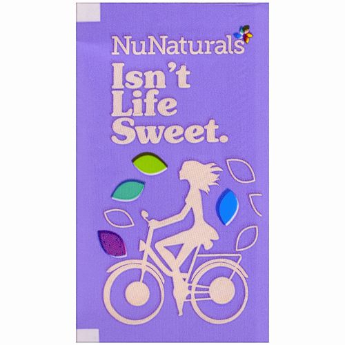 NuNaturals, NuStevia, White Stevia Powder, 1000 Packets, .035 oz (1 g) Each