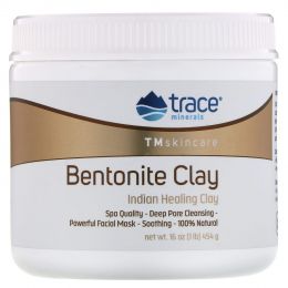 Trace Minerals Research, Bentonite Clay, Indian Healing Clay, 16 oz (454 g)