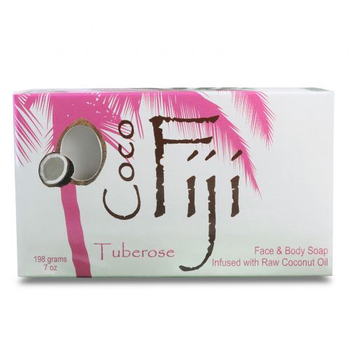 Organic Fiji, Tuberose Soap, 7 oz (198 g) Bar