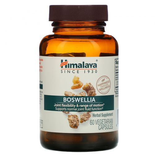 Himalaya Herbal Healthcare, Босвелия, 60 вегетарианских капсул