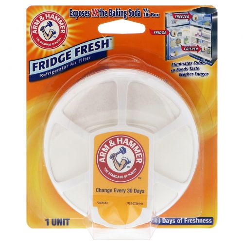 Arm & Hammer, Fridge Fresh Refrigerator Air Filter, 1 Unit