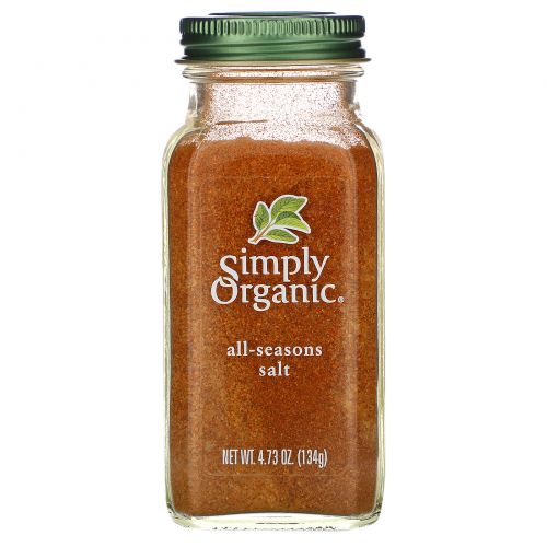 Simply Organic, Соль «Все сезоны», 4,73 унции (134 г)